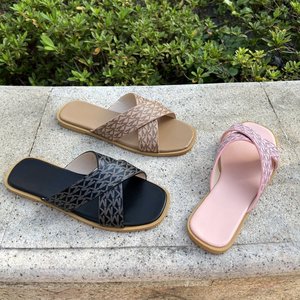 Pantuflas de <span class=keywords><strong>Mujer</strong></span>, Felpa de Piel de Oveja, para el Hogar, Invierno, Antideslizantes, con Estampado de Leopardo, Decoración de Lazo - Product Image 5