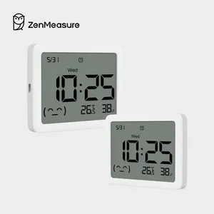 ZenMeasure Smart Clock LCD Bluetooth Alarm Function Record Indoor Temperature And Humidity Changes