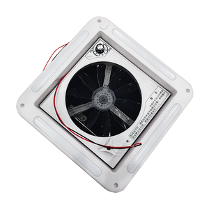 Ventilador de Techo Manual de 3 Velocidades para Autocaravana, 280x280mm, con Luces LED para Camper, de Fábrica de Piezas para Conversión de <span class=keywords><strong>Autocaravanas</strong></span> - Product Image 2
