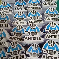 Pegatinas de Vinilo Impresas con UV Personalizadas, Logotipo Troquelado, Resistentes a la Intemperie, con Barniz UV, Decorativas para Autos, Laptops y Botellas de Agua