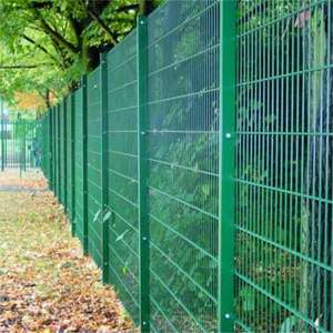 <span class=keywords><strong>Kit</strong></span> de clôture de sécurité en maille <span class=keywords><strong>rigide</strong></span> anti-escalade 358 à rayures de 2,4 m de haut - Product Image 5