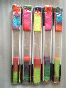 Équipement de <span class=keywords><strong>gymnastique</strong></span> <span class=keywords><strong>artistique</strong></span> colorée, nouvelle collection, avec tige à torsion, ruban de 1M, pour filles - Product Image 4