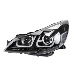 Lampu Utama Penataan Mobil, Lampu Depan Mobil Untuk Subaru Warisan Lampu Depan 2010-2016 Lampu Belakang LED Angel Eye DRL Hid Bi Xenon Aksesori Otomotif