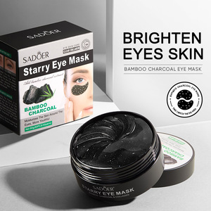 SADOER de alta calidad ilumina el área de los ojos reduce las líneas finas, aprieta, elimina las ojeras, máscara de ojos estrellada de carbón de bambú - Product Image 2