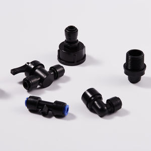 Conector Rápido para Riego por Aspersión, 2 Puntos, Totalmente Negro, Accesorio de Plástico para Purificador de Agua, Equipo de Pulverización - Product Image 1