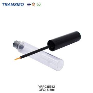 Flacon de sérum pour cils 5,5 ml, flacon d'eye-liner noir en gros, flacon de gel pour eye-liner rond vide 5,5 ml avec pinceau - Product Image 6