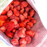 Aardbei 70G Geconserveerd Fruit Zoet Chinees Zacht Gedroogd Fruit Aardbei Gedroogde Vruchten