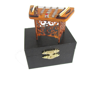 Thu nhỏ bassoon nhạc cụ mô hình nhân tạo dulcimer đồ trang trí mini âm nhạc dulcimer mô hình nhạc cụ - Product Image 5