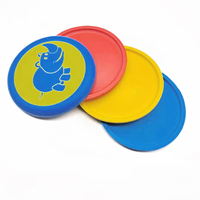 Benutzer definierte gedruckte Dis craft Fly Disk Kunststoff Untertasse Outdoor-Spiel Spielzeug Sport für Kinder Familie PU Foam Shots Yard Game Flying Disc Sale