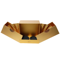 Boîte d'expédition de vin de luxe à double ouverture en MDF à sublimation en bois Champagne Whisky Raisin Vin rouge Grandes boîtes cadeaux