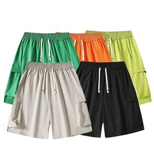 Pantalones Cortos Cargo Transpirables, Nuevos, a la Moda, de Lujo, Casuales, con Bolsillos Grandes, Ligeros, para Verano, para Actividades al Aire Libre, para Hombre - Product Image 3
