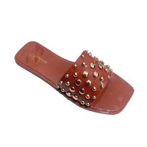 Da donna di lusso moda estiva accessori a spillo scarpe di gelatina Slide <span class=keywords><strong>sandali</strong></span> donna per esterni - Product Image 3
