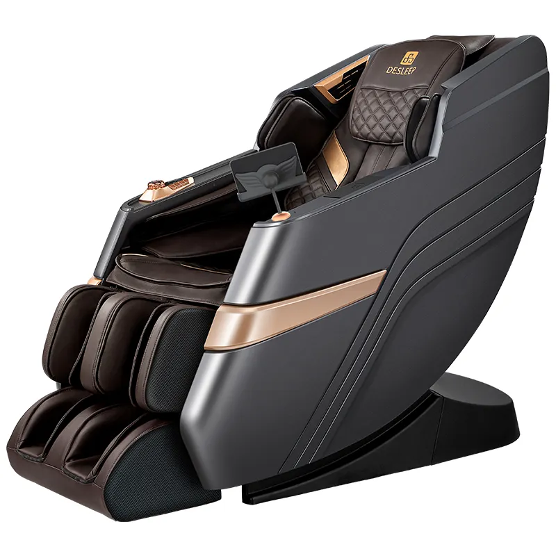 Prezzo economico AI Voice Commend certificato CE Design salvaspazio Full Body Dual-core SL Track 3D Zero Graviry Massage Chair