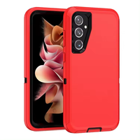 Pour Galaxy S24 S25 S26 Ultra Étui de protection antichoc en PC+TPU ultra résistant pour Samsung Note 20 Étui de téléphone Defender