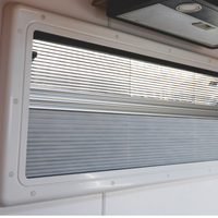 Accessoires pour bateaux de camping-car Fenêtre de bateau en aluminium imperméable avec verre acrylique