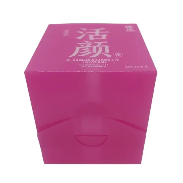 Caja personalizada para sombra de ojos, caja de plástico para sombra de ojos, colorete PP Pet