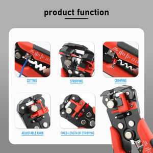Pince à dénuder et à sertir automatique professionnelle pour électricien, outil de réparation en gros pour câbles et fils - Product Image 6