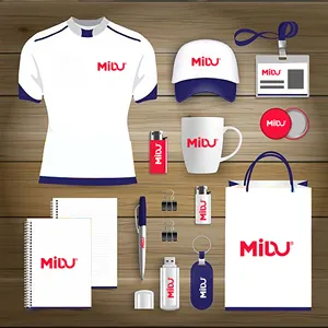 Merchandising personnalisé Coffret cadeau promotionnel d'entreprise avec logo Coffret cadeau promotionnel et professionnel de luxe Article Produit promotionnel