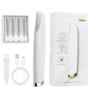 Outil de dermaplaning rechargeable pour femmes, <span class=keywords><strong>rasoir</strong></span> de dermaplaning pour le <span class=keywords><strong>visage</strong></span> - Product Image 3