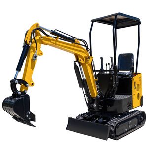 Mini-excavatrice de 15 tonnes de type chenillé avec godet pour le creusement et le terrassement - Product Image 1