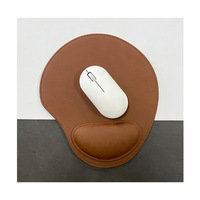Tapis de souris en PU de forme irrégulière, vierge, consommable, pour marquage de logo, gravure laser, style minimaliste japonais, modèle LL-Mouse
