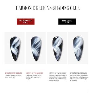 JTING Gel de Mezcla de Colores Puros con Degradado Brillante y Efecto de Sombreado Transparente, Mezcla de Lentejuelas Variadas - Product Image 2