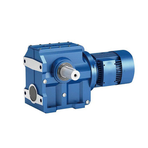 Hiệu Quả Cao S Series <span class=keywords><strong>S47</strong></span> <span class=keywords><strong>Helical</strong></span> <span class=keywords><strong>Worm</strong></span> Motor Reductor 20 CrMnTi Hộp Số Góc Phải Nhỏ - Product Image 4