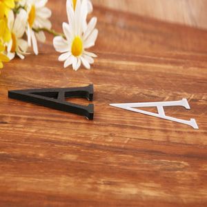 Letras Mayúsculas y Minúsculas Acrílicas de 10cm/15cm/20cm, Adhesivas, Decorativas, con Efecto Espejo, Números Arábigos y Símbolos - Product Image 5