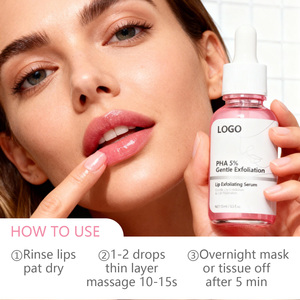 Suero Exfoliante Labial Suave con 5% de PHA Revitalizante Personalizado de Fábrica, Suero Exfoliante para Piel Muerta en Oferta - Product Image 5