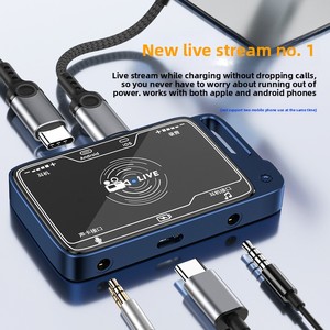 Nuevo Modelo Compatible con Teléfonos Móviles Android, <span class=keywords><strong>Tarjeta</strong></span> <span class=keywords><strong>de</strong></span> <span class=keywords><strong>Sonido</strong></span> para Transmisión en Vivo, Conversor con Conexión para Micrófono - Product Image 3