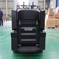 Mini-chargeuse sur chenilles Derette XC1100, moteur diesel Kubota 25 CV, chenilles en caoutchouc avec accessoires, usine chinoise
