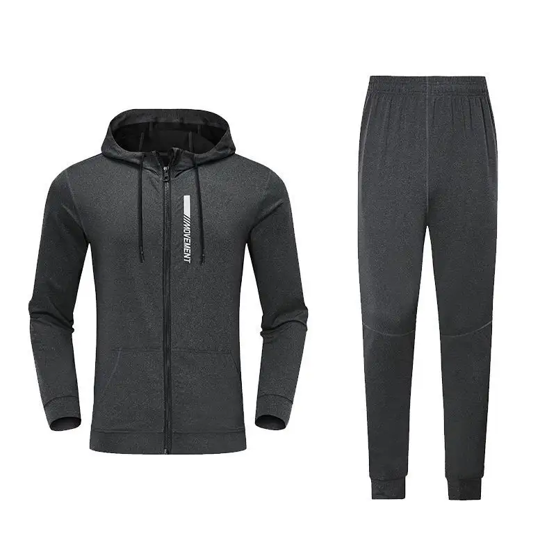Men Tracksuit Casual Hoodies Sweatshirt Sweatpants 2 Piece Set Male Breathable Pullover Fashion Streetwear Sets