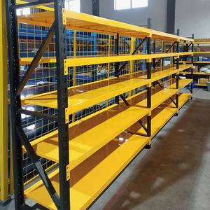 Rak Penyimpanan Industri Baru yang Kuat dan Tahan Lama untuk Logistik Gudang, Perakitan Sederhana, Tinggi Rak Dapat Disesuaikan - Product Image 1
