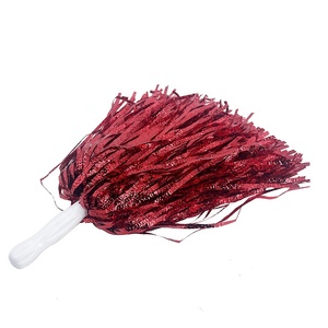 Nuovi pompon della squadra <span class=keywords><strong>Cheerleader</strong></span> con manico a bastone per giochi sportivi di spirito di squadra - Product Image 3