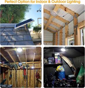 Venta al por Mayor de Nuevas Lámparas Solares LED de 60w 100w 200w 300w 400w para Techo, Interiores, Sala de Estar, Dormitorio, Patio, Balcón - Product Image 3