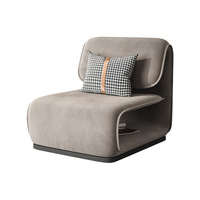 Fauteuil Canapé Simple Moderne et Confortable au Design Nordique Populaire pour Salon, Chambre et Appartement