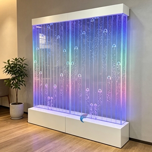 Wholesale Decorative Lights Room Divider Led Light Digital Acrylic Water Bullet Bubble Wall Panel - Product Image 1