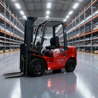 Chariot élévateur électrique au prix d'usine, 1 tonne, 1,5 tonne, 2 tonnes, 3 tonnes, 5 tonnes, mini-élévateur à batterie au lithium avec déplaceur latéral à vendre