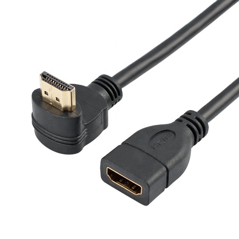 ULT-unite 15 м Кабель hdmi 90 градусов HDMI штекер-Женский Удлинительный кабель