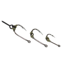 Accessoires de pêche à la carpe Hameçon perles de retenue Hameçon européen