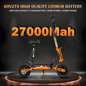 Monopattino Elettrico DOF 60V 27AH per Adulti, 5600W Doppio Motore, per Pendolari con Autonomia di 60km - Product Image 1