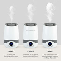 Humidificateur ultrasonique à brume froide pour table, aromathérapie, usage hôtelier, capacité de 300 ml