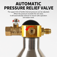 Outil de nettoyage des conduits de climatisation de voiture, kit de pistolet à air pneumatique