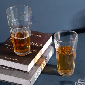 Venta al por mayor <span class=keywords><strong>de</strong></span> vasos <span class=keywords><strong>de</strong></span> cristal personalizados para beber vasos <span class=keywords><strong>de</strong></span> cerveza baratos transparente artesanal transparente sin mango - Product Image 2