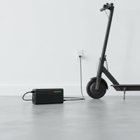 Cargador Inteligente de Batería de Plomo-Ácido de 48V con Indicador LED, 95% de Eficiencia, Cargador Automático para Bicicleta Eléctrica y Scooter