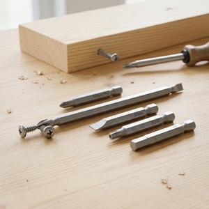 5pcs 150MM Professional Heavy-Duty 150mm Double-Ended <b>Phillips</b> & Slotted Bit for Professional Use - Product Image 3