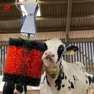 Çiftlik makine teçhizatı otomatik inek fırça makinesi sığır vücut masajı