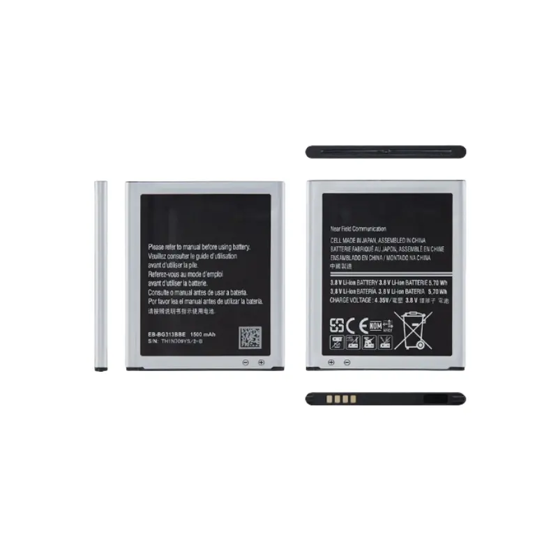 Batterie RUIXI EB-BG313BBE 1500mAh pour Samsung Galaxy Trend 2 ACE 3 ACE4 G313H S7272 J1 Mini Prime S7898 G318H pâte de remplacement