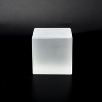 Qiyi — Cube en cristal K9 de haute qualité, Cube en cristal givré, poids en papier pour objets, cadeaux Souvenir, vente en gros
