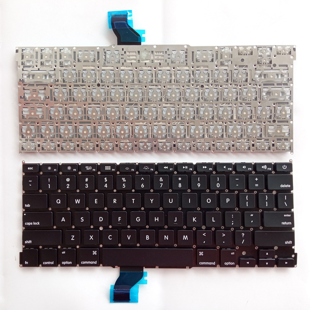 Replacement Keyboard for MacBook Pro 13" Retina A1502 2013 2014 2015 US Keyboard No-Backlight UK